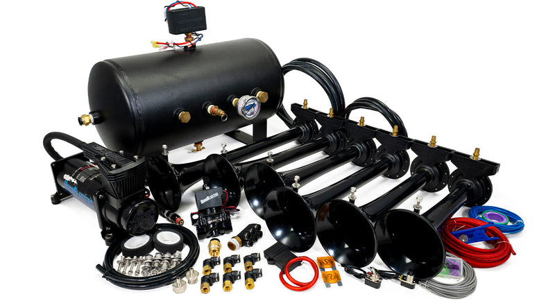 Shocker S6 544K Nightmare Edition Train Horn Kit