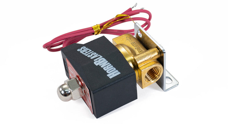 HornBlasters Brass 1/4" 110 Volt Electric Air Valve