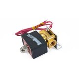 HornBlasters Brass 1/4" 110 Volt Electric Air Valve HornBlasters