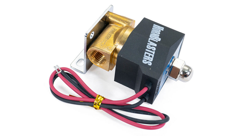 HornBlasters Brass 1/4" 24 Volt Electric Air Valve