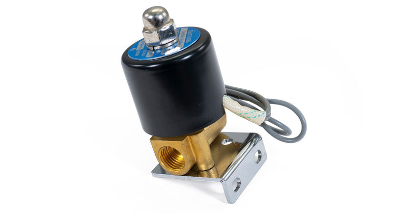 HornBlasters Brass 1/4" Electric Air Valve