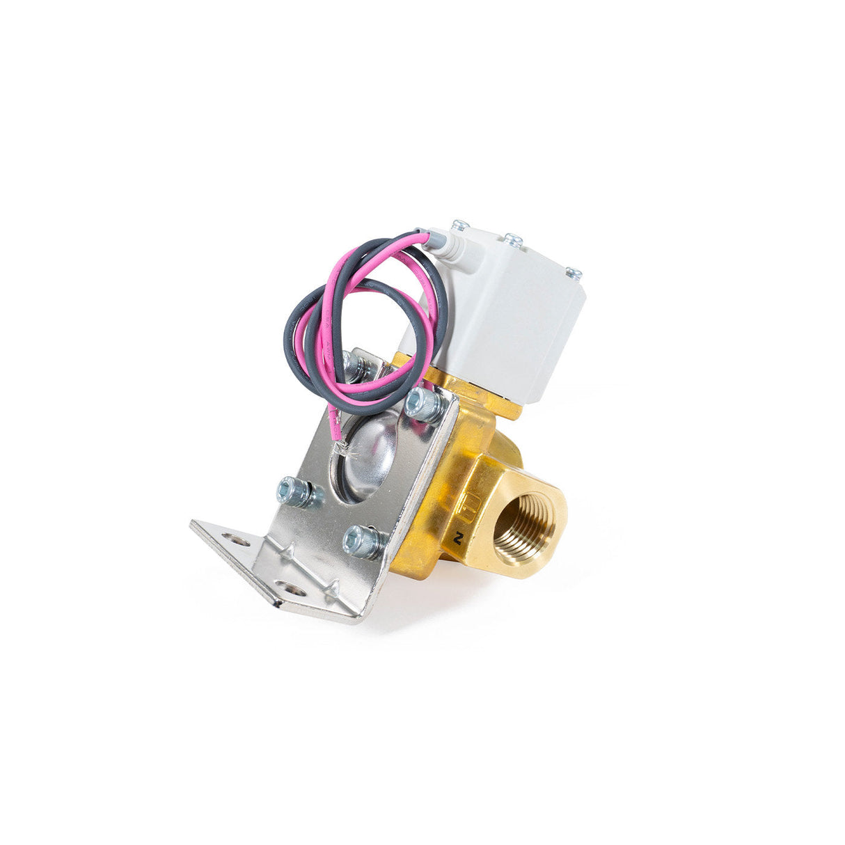 SMC Brass 1/2" 24-Volt Electric Air Valve SMC