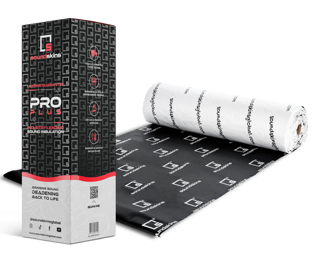 SoundSkins | Pro Plus Sound Deadening Kit | SSK-PROPLUS | 3 Layers (Acoustic Foam, Foil, Rubber Butyl), 64.5 sq ft SoundSkins Global