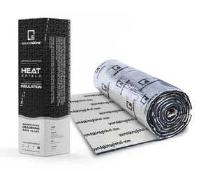 SoundSkins | Heat Shield Thermal Insulation and Sound Deadening Kit | SSK-HTSHLD | Engine & Firewall, Dual Layer Insulated Mat, 54 sq ft SoundSkins Global
