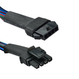 NL-8LESP-EXT - 12’ 4-Pin LED Lighting Power Cable Extension Audiopipe
