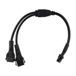 NL-8LESP-Y85 - Y (1 to 2 Way) 8.5” Power Wire Splitter Audiopipe