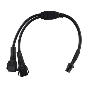 NL-8LESP-Y85 - Y (1 to 2 Way) 8.5” Power Wire Splitter Audiopipe