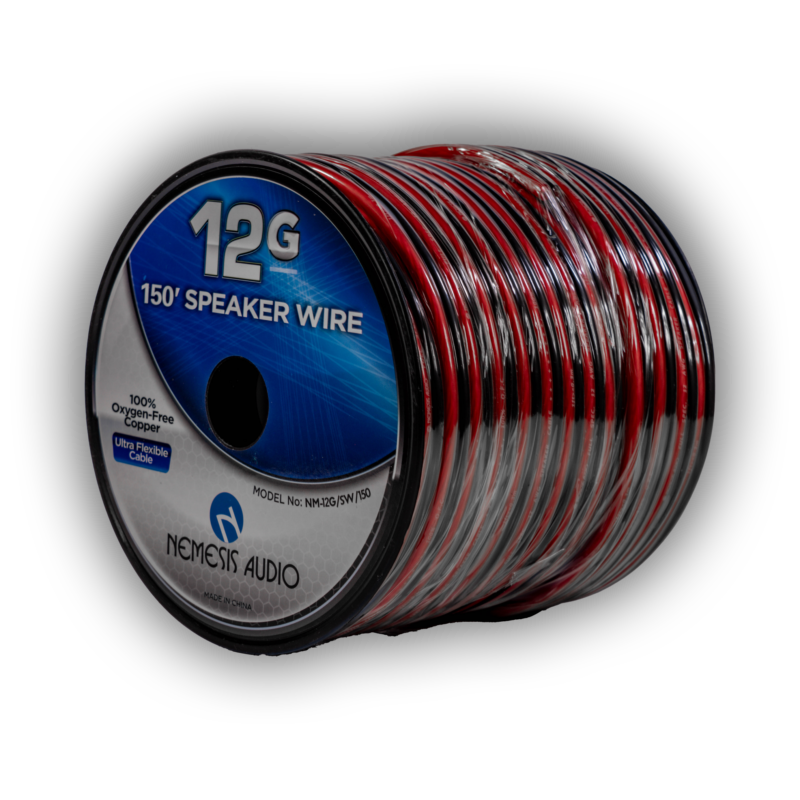 Nemesis Audio NM-12G/SW/150 12G Copper Speaker Wire - 150 Ft