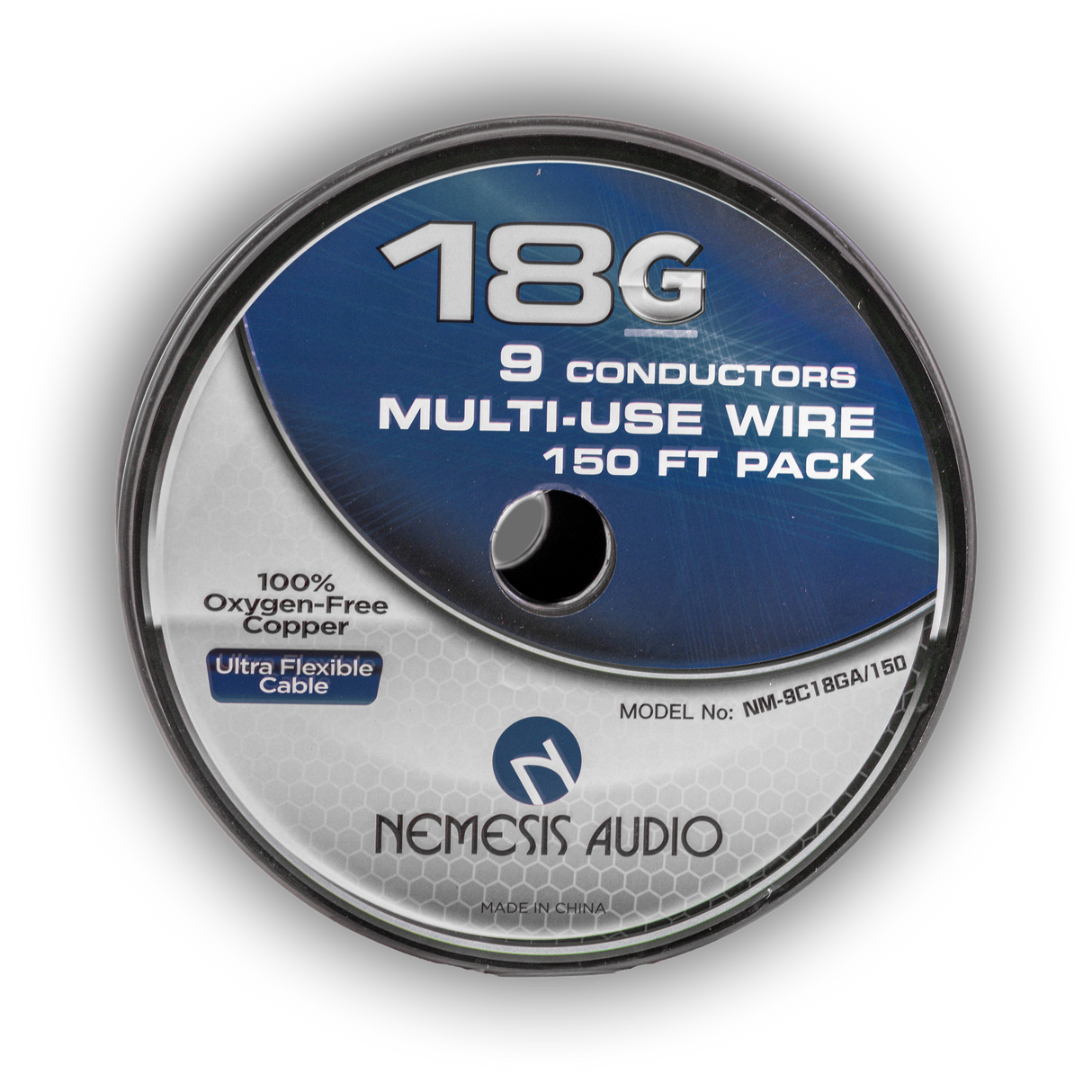 Nemesis Audio NM-9C18GA/150 18 Gauge Multi-Use Copper Speed Wire - 150 Ft