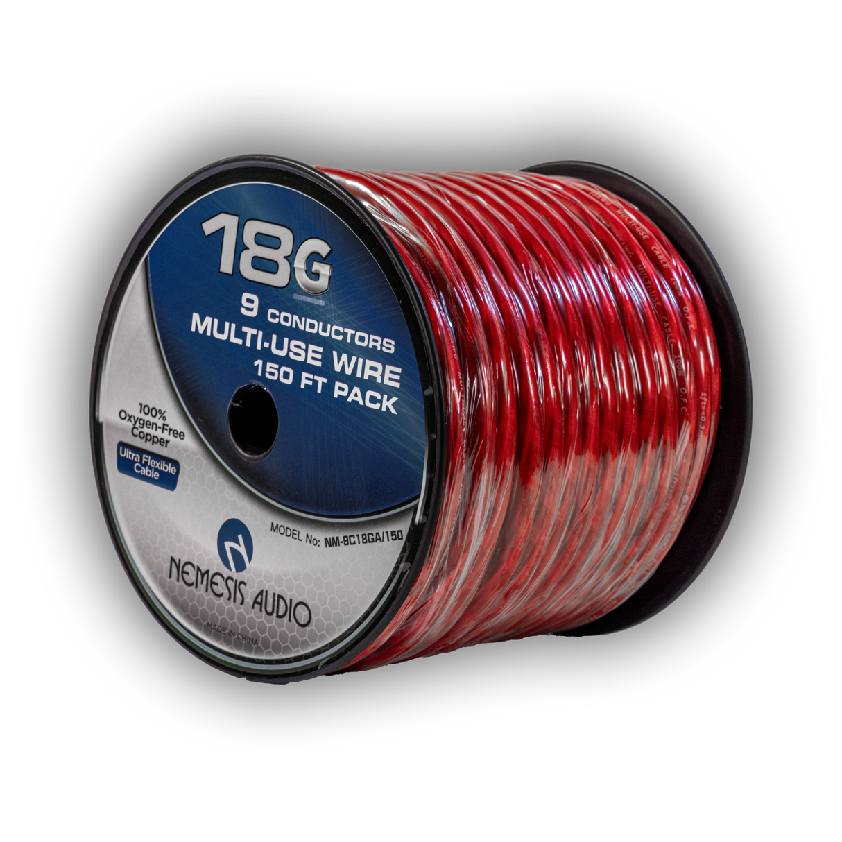Nemesis Audio NM-9C18GA/150 18 Gauge Multi-Use Copper Speed Wire - 150 Ft