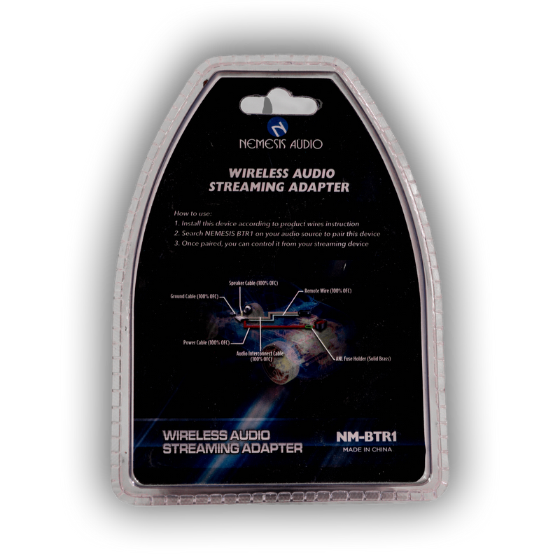 Nemesis Audio NM-BTR1 Wireless Audio Bluetooth Streaming Adapter