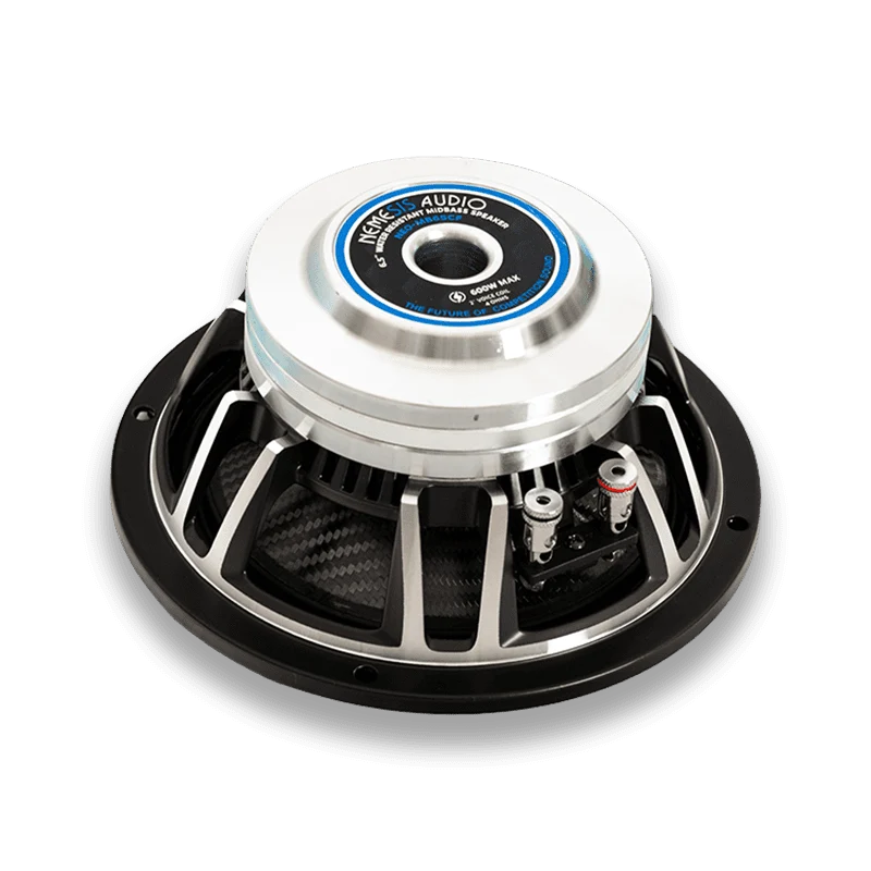 Nemesis Audio NEO-MB65CF 6.5″ 300W RMS Water Resistant Neodymium Midbass Speaker(Single)