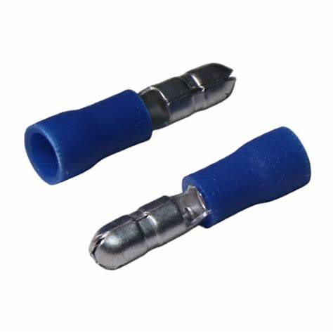 NOBLE BULLET CONNECTOR – MALE VINYL .157" 16-14GA (25-PACK) #621H Midwest Fastener/Noble