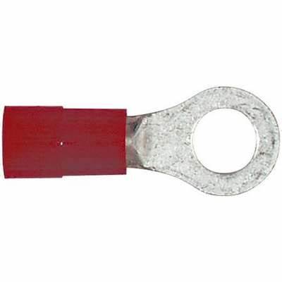 NOBLE TERMINAL RING LUG – VINYL 5/16" 8GA (5-PACK) #245 TekShack