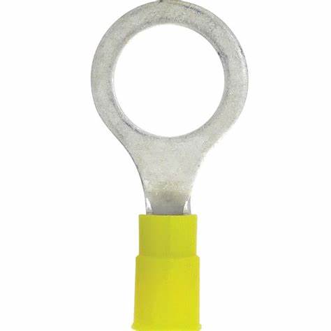 NOBLE TERMINAL RING – VINYL 1/2" 12–10GA (2-PACK) #237M Midwest Fastener/Noble