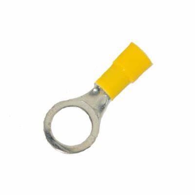 NOBLE TERMINAL RING – VINYL #8 12–10GA (25-PACK) #232H Midwest Fastener/Noble