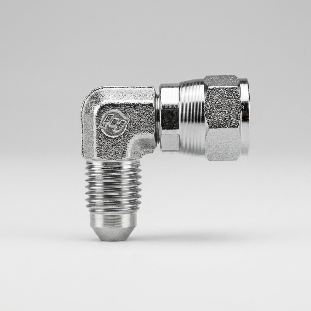 Straightline AN4 45 Degree Braided Nitrous Line Elbow