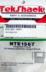 NTE1567 Integrated Circuit, TV Vertical Deflection Output Circuit NTE
