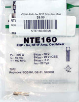 NTE160 PNP- Ge, RF/IF Amp, Osc/ Mixer NTE