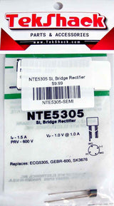 NTE5305 Si, Bridge Rectifier NTE