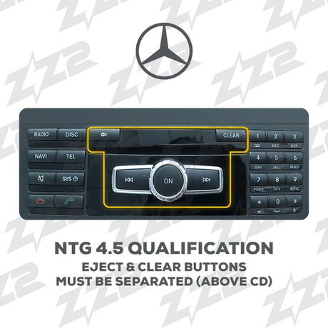 10.25" DIZZPLAY for MB B Class (W246) 2013-2014 equipped with the NTG45 - LHD. ZZ2