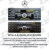 10.25" DIZZPLAY Screen Replacement for MB B Class (W246) 2011-2012 equipped with the NTG4 LHD. ZZ2