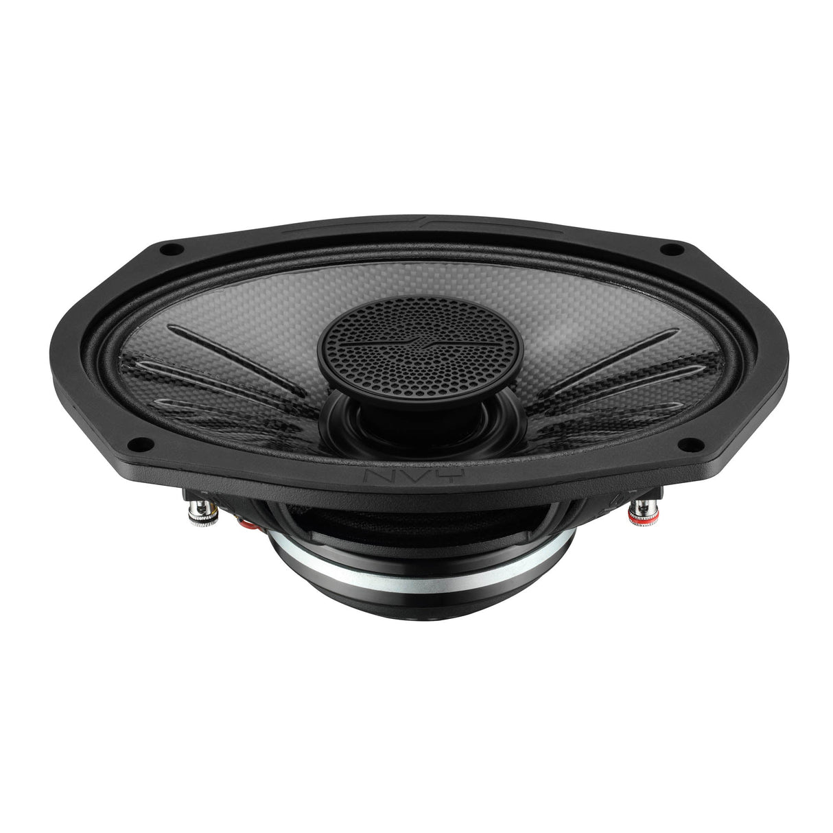 6x9” Slim Hybrid Loudspeakers with Compression Driver, Carbon Fiber Cone and Neodymium Magnet | 250W RMS 2-Ohm