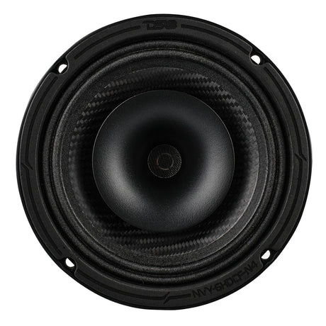 6.5" Water Resistant Carbon Fiber Cone Hybrid Loudspeaker With 2" VC Compression Driver and Neodymium Magnet | 300W RMS 8-Ohm