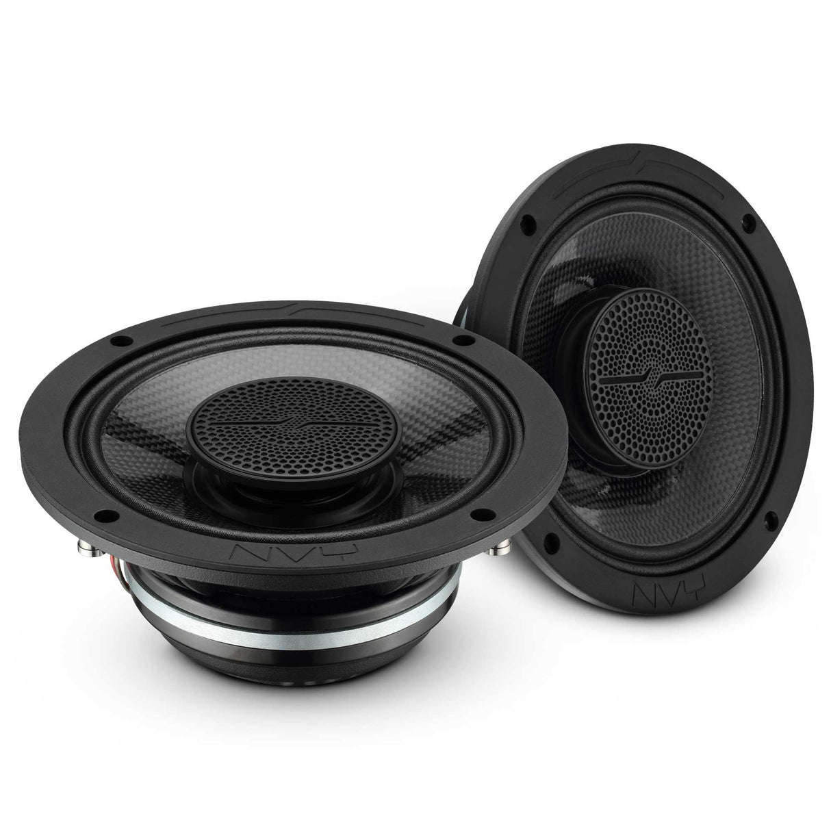 6.5” Slim Hybrid Loudspeakers with Compression Driver, Carbon Fiber Cone and Neodymium Magnet | 250W RMS 2-Ohm