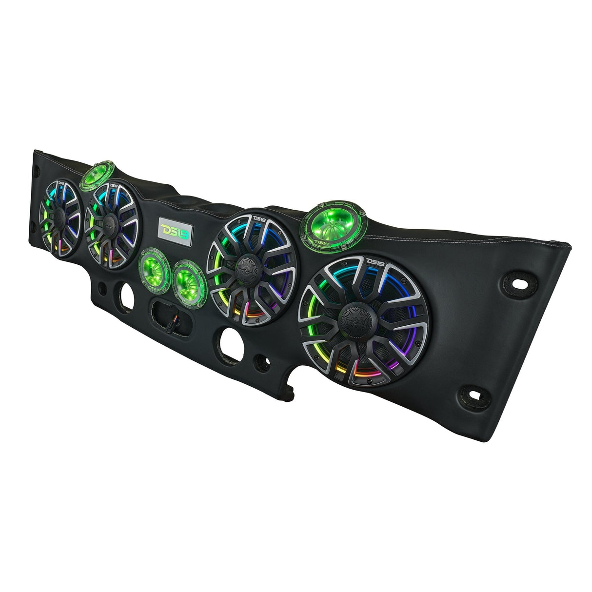 Jeep JK/JKU Loaded Sound Bar - 4x 8” NVY-M8 Speakers, 4x Digital Bullet Tweeters, 2x PRO-DRNSC Drivers & LED Lighting