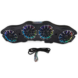 Jeep JL/JLU/JT 2024-Up Loaded Sound Bar - 4x 8” NVY-M8 Speakers and LED Lighting