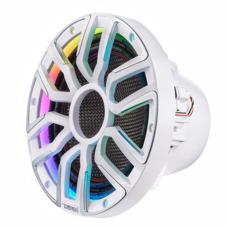 10” Neodymium Marine & Powersports Subwoofer With Carbon Fiber Cone | 600W RMS 4-Ohm