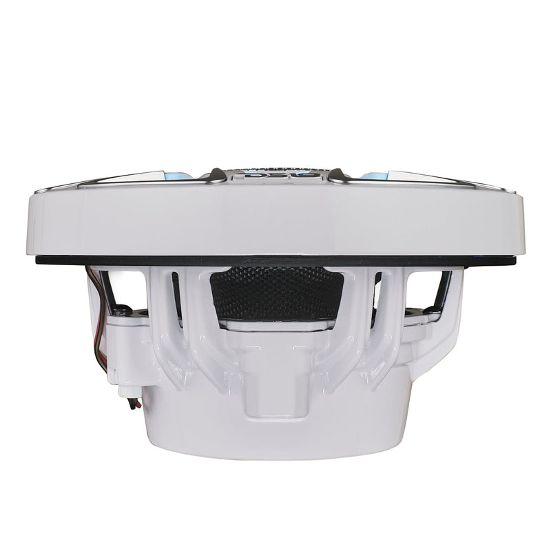 6.5” Marine Coaxial Speaker With Kevlar Cone, Bullet Tweeter, Neodymium Magnet, and Digital LED Lights | 200W RMS 4-Ohm