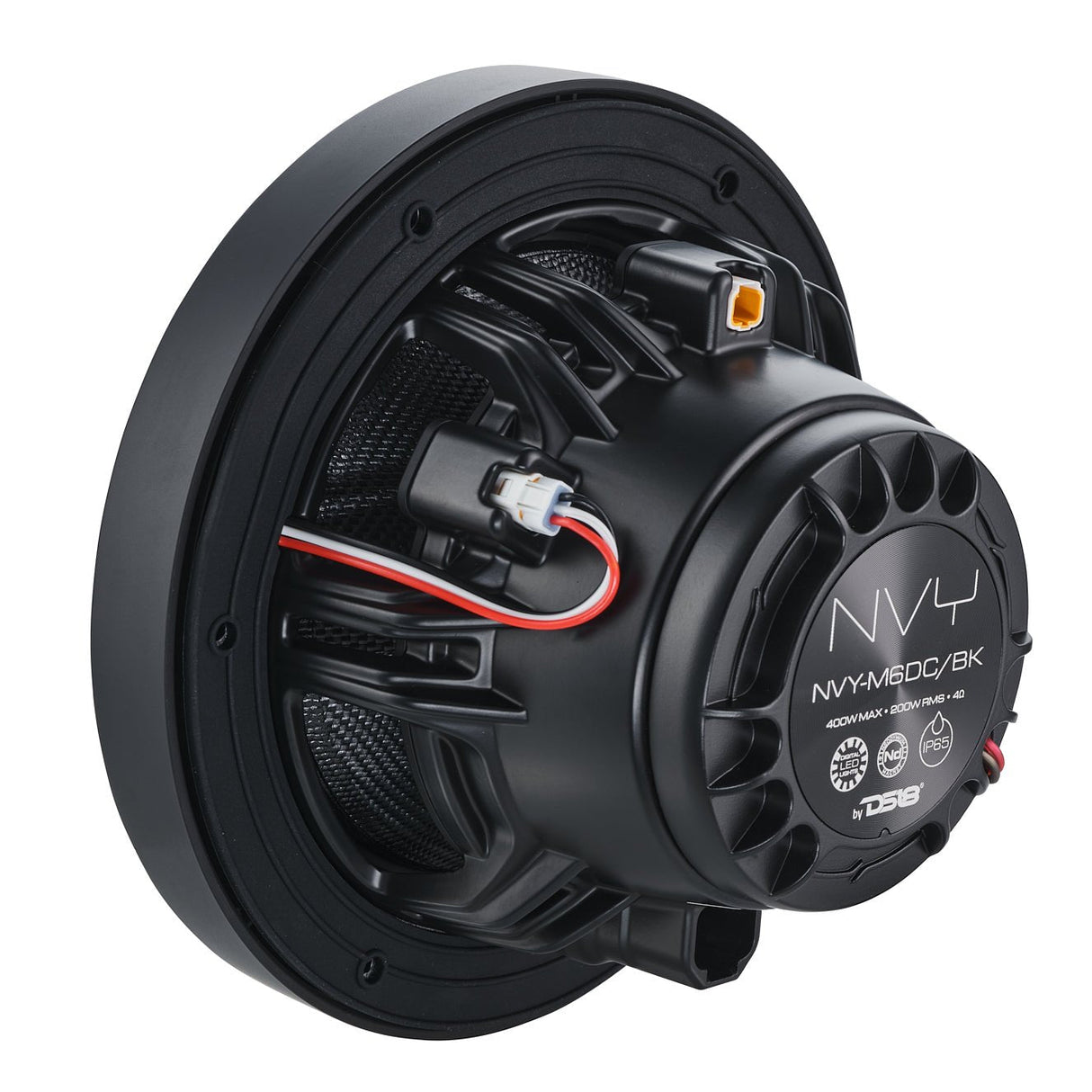 6.5” Marine Grade Hybrid Coaxial Speaker With Neodymium Magnet, Kevlar Cone, and Compression Driver | 200W RMS 4-Ohm