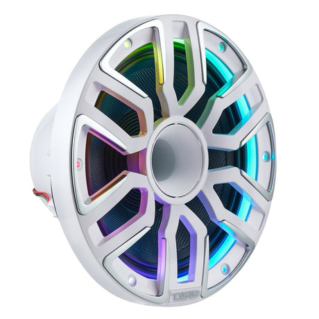 8" Marine Grade Hybrid Coaxial Speaker With Neodymium Magnet, Kevlar Cone, and Compression Driver | 200W RMS 4-Ohm