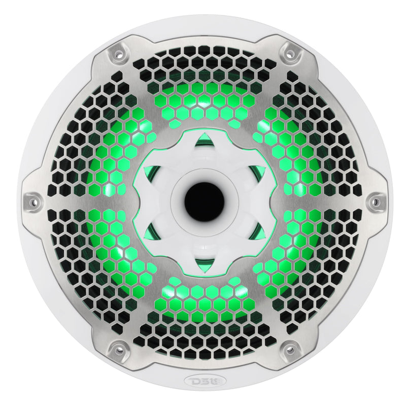 10” Marine 2-Way Hybrid Speaker with RGB LED, Compression Driver and Neodymium Magnet | 450W RMS 4-Ohm