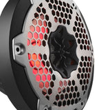 NXL 10" Marine Subwoofer with LED RGB Lights 300 Watts Rms SVC 4-Ohm