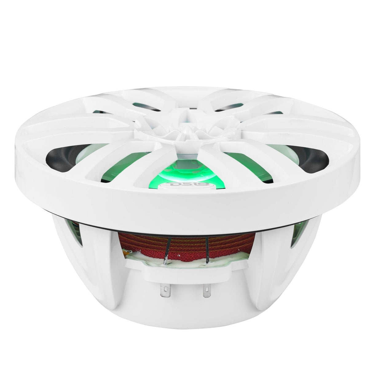 NXL 8" 2-Way Coaxial Marine Speaker with LED RGB Lights | 125W RMS 4-Ohm