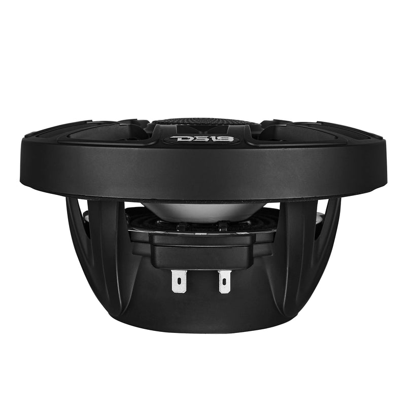 NXL 6.5" 2-Way Coaxial Marine Speaker with Bullet Tweeter and Digital Led Lights | 150W RMS 4-Ohm