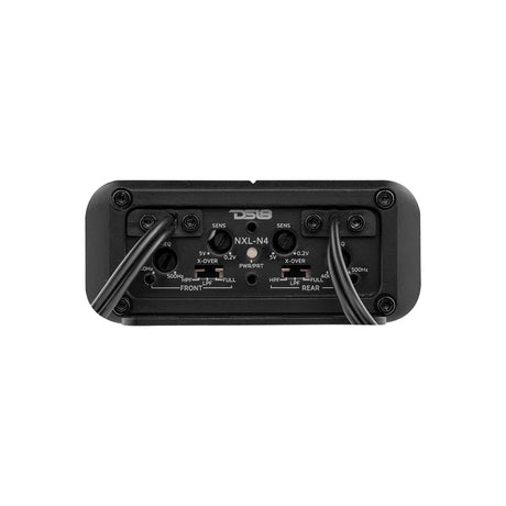 DS18 NXL-N4 NXL 4-Channel Full-Range Class D IP67 Marine and Powersports NANO Amplifier 4 x 100 Watts Rms @ 4-Ohm 1800 Watts Peak DS18