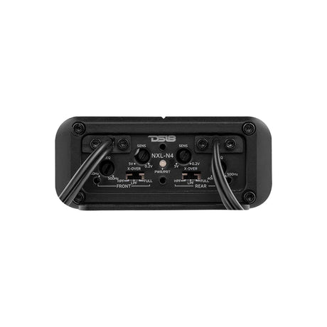 DS18 NXL-N4 NXL 4-Channel Full-Range Class D IP67 Marine and Powersports NANO Amplifier 4 x 100 Watts Rms @ 4-Ohm 1800 Watts Peak DS18