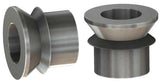 3/4" to 12mm High Misalignment Spacer Zinc Plated Steel 2 Inch Mounting Width Pair