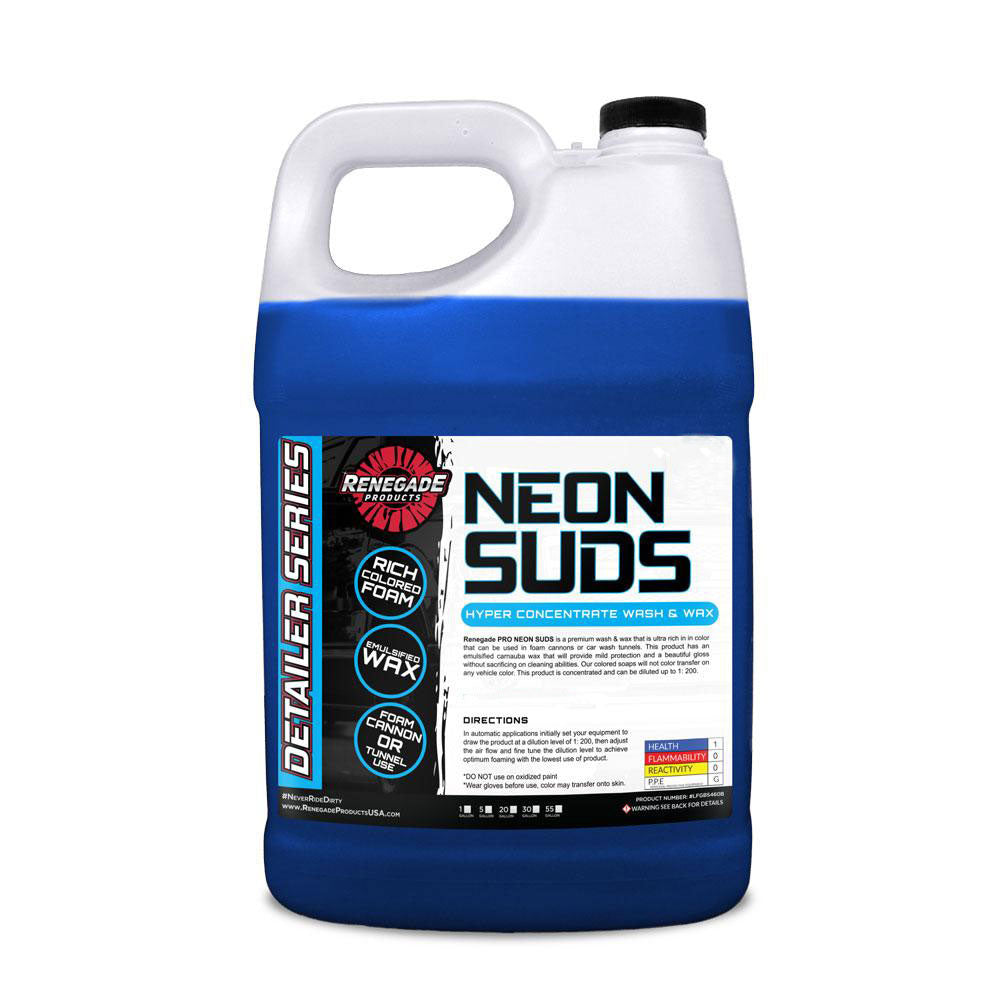 Neon Suds Colored Wash & Wax