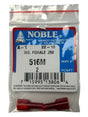 Noble Female Fully Insulated Nylon Disconnect Terminal – .250 Tab, 22-18 GA, 2-Pack #516M Noble