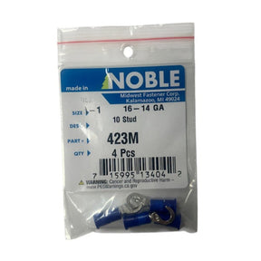Noble Terminal Hook Vinyl #10 – 16-14GA (4-Pack) #423M Noble