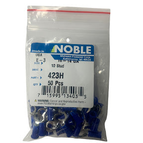 Noble Terminal Hook Vinyl #10 – 16-14GA (50-Pack) #423H Noble