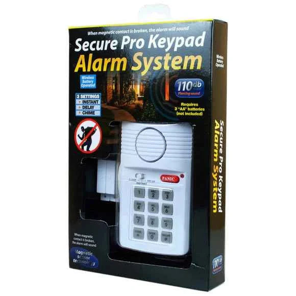 Secure Pro Keypad Alarm System TekShack