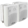 4” 2-Way Indoor/Outdoor Weatherproof Loudspeaker (ODP-423WH), Sold in pairs Audiopipe