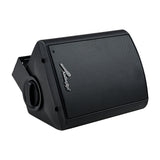 4” 2-Way Indoor/Outdoor Weatherproof Loudspeaker (ODP-470T-BLK), Sold in pairs Audiopipe