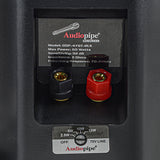 4” 2-Way Indoor/Outdoor Weatherproof Loudspeaker (ODP-470T-BLK), Sold in pairs Audiopipe